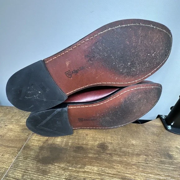 Allen Edmonds CavanaughMen's Leather Penny Loafers Size 11 Dress Shoes